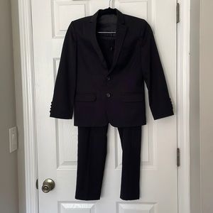 Boys Calvin Klein Black Suit Size 10 Regular